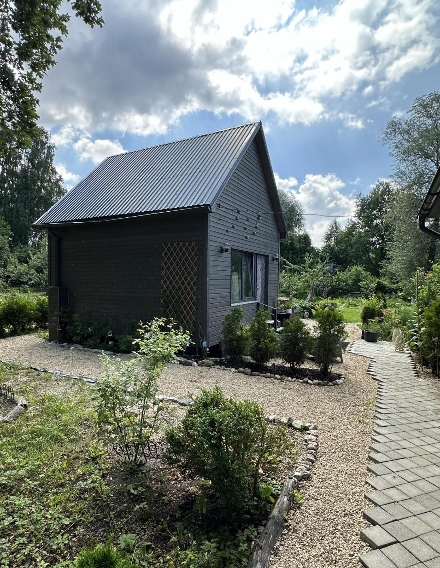 Villa Amazing Little House On An Island With Garden à Riga Extérieur photo